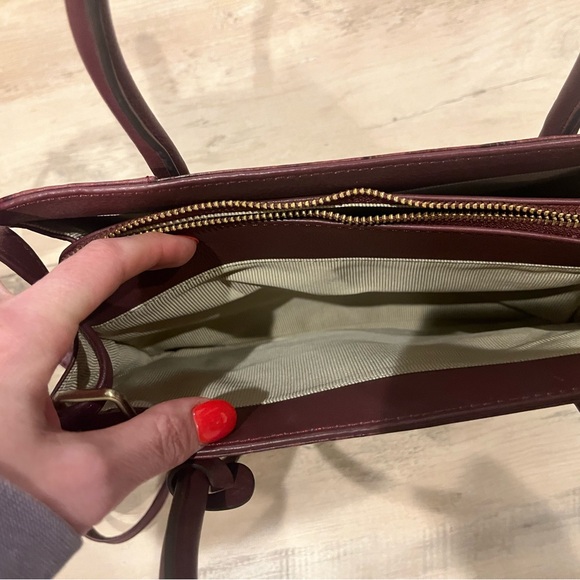 Radley London bag Deep Red Croc-Embossed - Picture 10 of 12